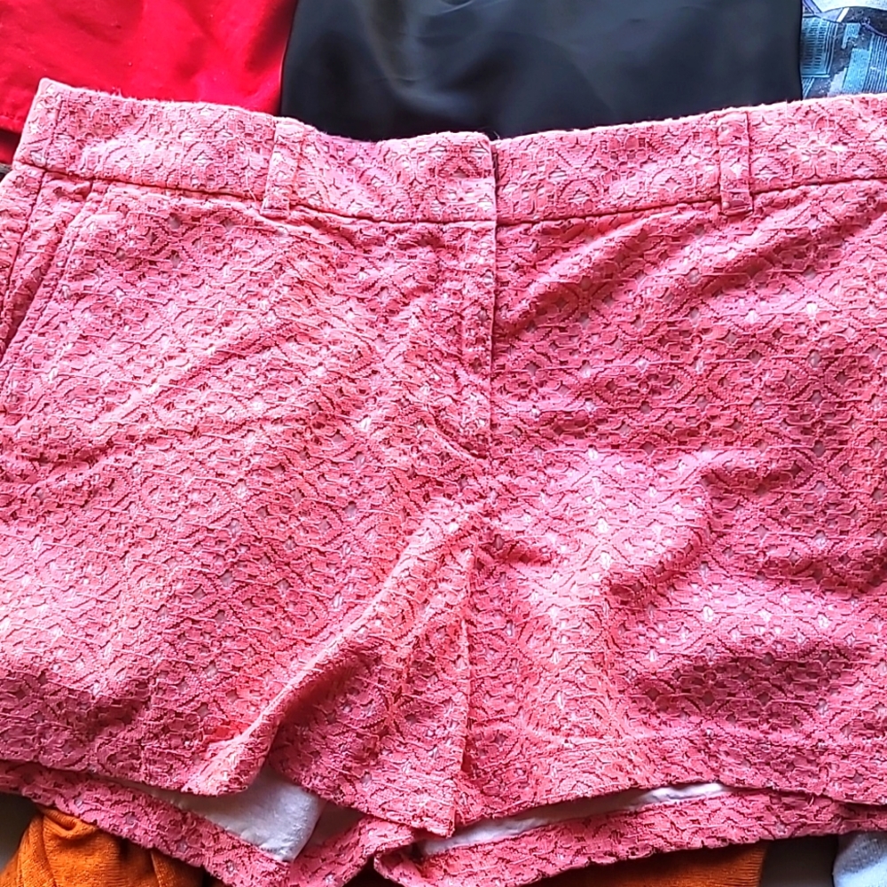 Lace over shorts